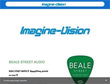 Tablet Screenshot of imagine-vision.pl